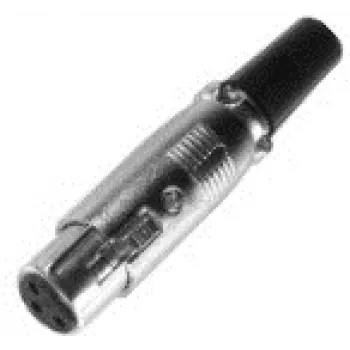 e&p CKU 2 Conector de cables XLR, gris