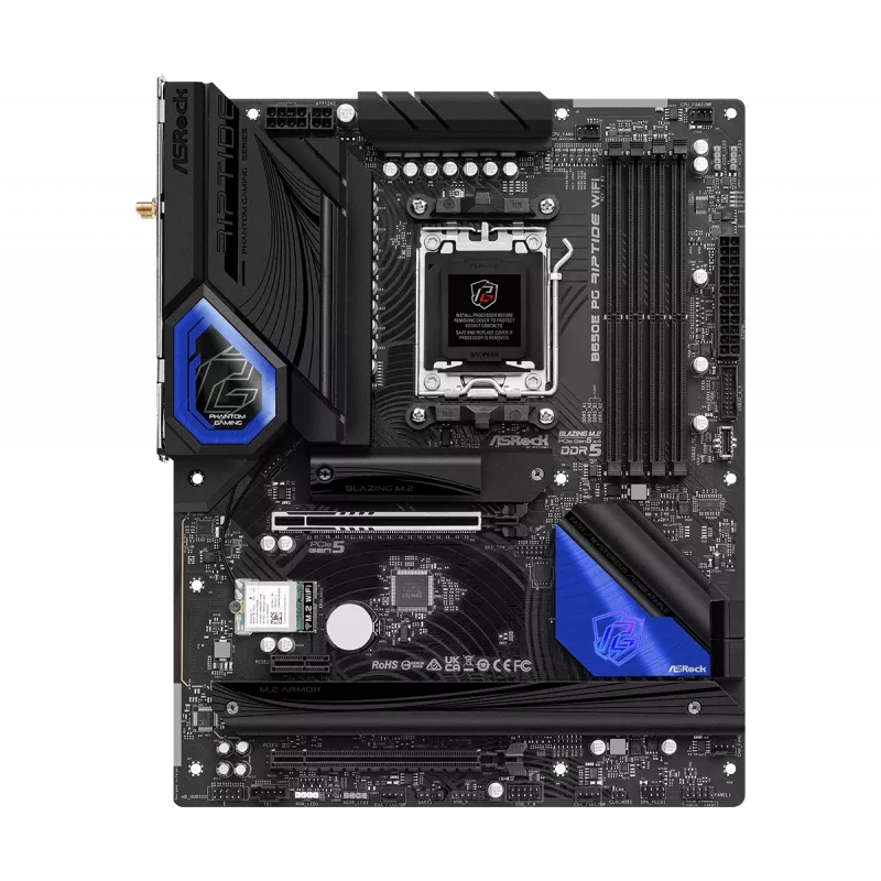 Placa base ASRock B650E PG Riptide WiFi ATX AM5