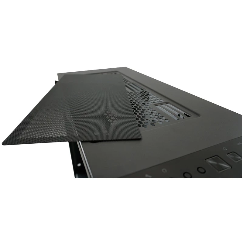 LC Power Gaming 709B Solar_System_X - Torre - ATX - sin fuente de alimentación - Negra - USB/Audio (LC-709B-ON)