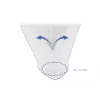 Vaina para cables DeLOCK 20698 blanco