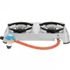 Hornillo de gas Camping Cook CV (Gris, dos fuegos)