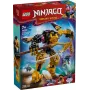 Set de construcción LEGO NINJAGO 71839 Mech de combate Spinjitzu de Arin, 213 piezas, 2 minifiguras, altura 160 mm