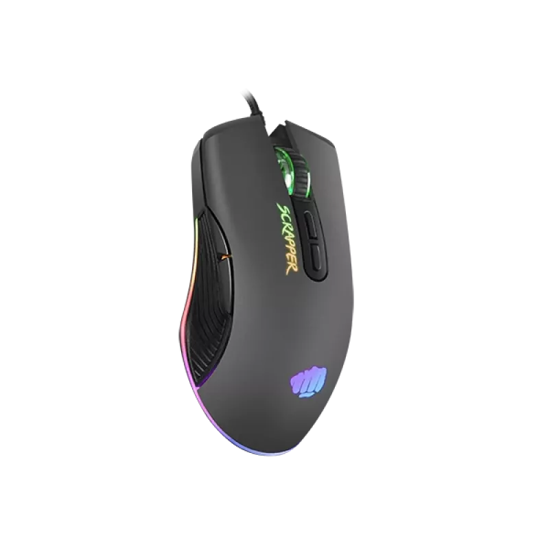 FURY Scrapper Ratón gaming ambidiestro USB Type-A óptico 6400 DPI