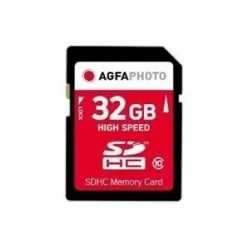 AgfaPhoto 32 GB SDHC – 32 GB – Secure Digital High-Capacity (SDHC) – Múltiple (10427)