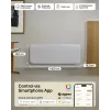 Radiador inteligente WiFi invisible Mill | PA2000WIFI4 | Radiador de panel | 2000 W | Apto para estancias de hasta 24-28 m² | Blanco | IPX4