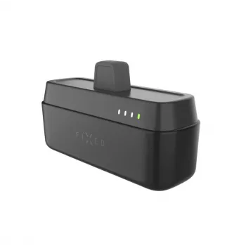 Batería externa portátil FIXED FIXZEN-5PL-BK, 5000 mAh, USB-C 20W (5V/3A, 9V/2.22A, 12V/1.67A)
