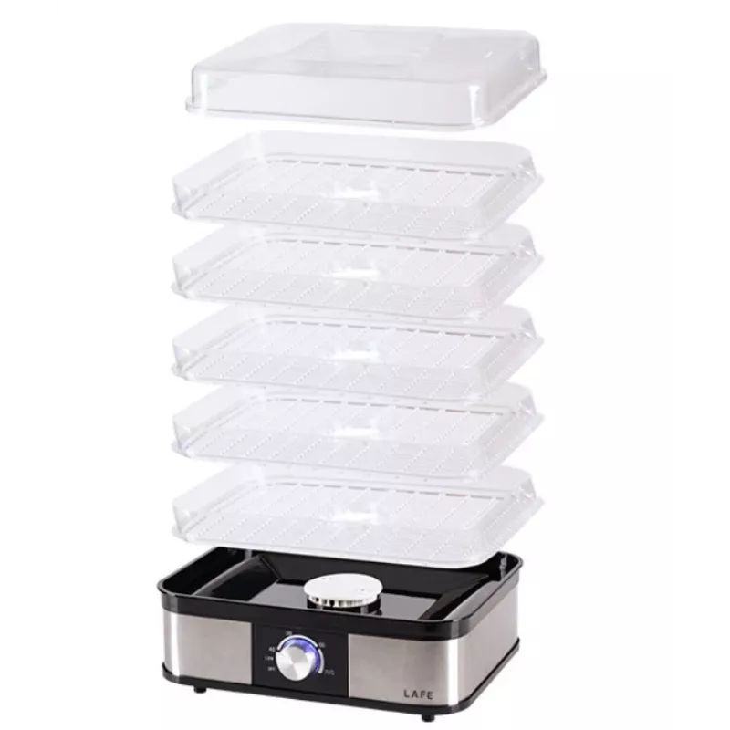 Deshidratador de alimentos LAFE LAFPAR47689 con 6 bandejas y temperatura ajustable