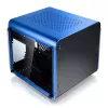 Caja PC Mini-ITX RAIJINTEK METIS EVO TG — cristal templado, azul
