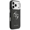 GUESS | Hardcase 4G | Funda trasera | iPhone 17 Pro Max | Apple | Cuero ecológico/PC/Plástico/TPU | Negro