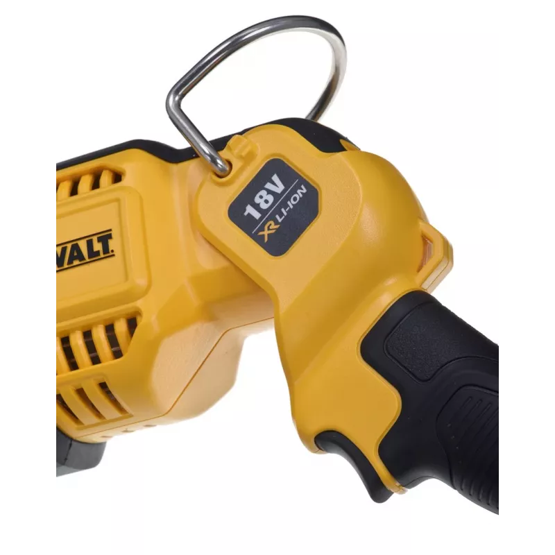Lámpara colgante DeWalt DCL043-XJ, LED 1000 lm, 3 bombillas, ángulo de emisión 90°, amarillo/negro