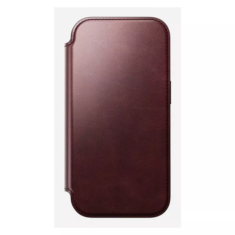 Funda para móvil Nomad Modern Leather Folio para Apple iPhone 17 Pro, 6,3