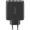 Goobay 64817 Cargador para dispositivos móviles auriculares - smartphone - tablet negro carga rápida AC interior (64817)