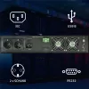SAI Qoltec AWARYJNY DO RACK 3KVA 3000W factor de potencia 1.0 LCD EPO USB online (3VA, 3000W, SAI online de doble conversión), SAI