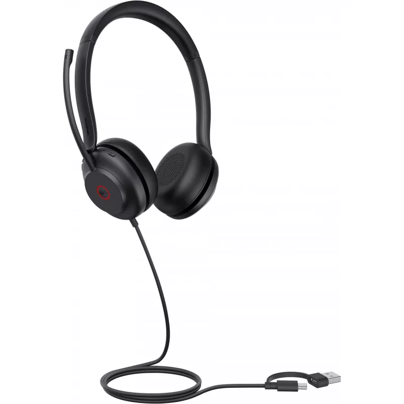 Auriculares Yealink UH35 Dual Teams USB-C/A