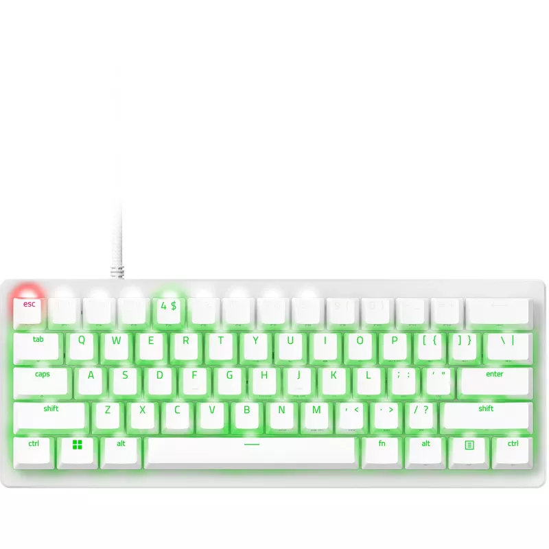 Razer Huntsman V3 Pro Mini - Blanco - Distribución alemana P - Teclado - óptico (RZ03-04992000-R3G1)
