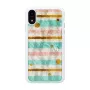 iKins Pop funda para iPhone XR, blanca menta, K1730H
