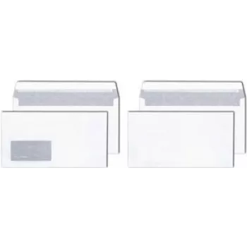 Sobre MAILmedia 125 x 235 mm blanco, sin ventana, 80 g/m²