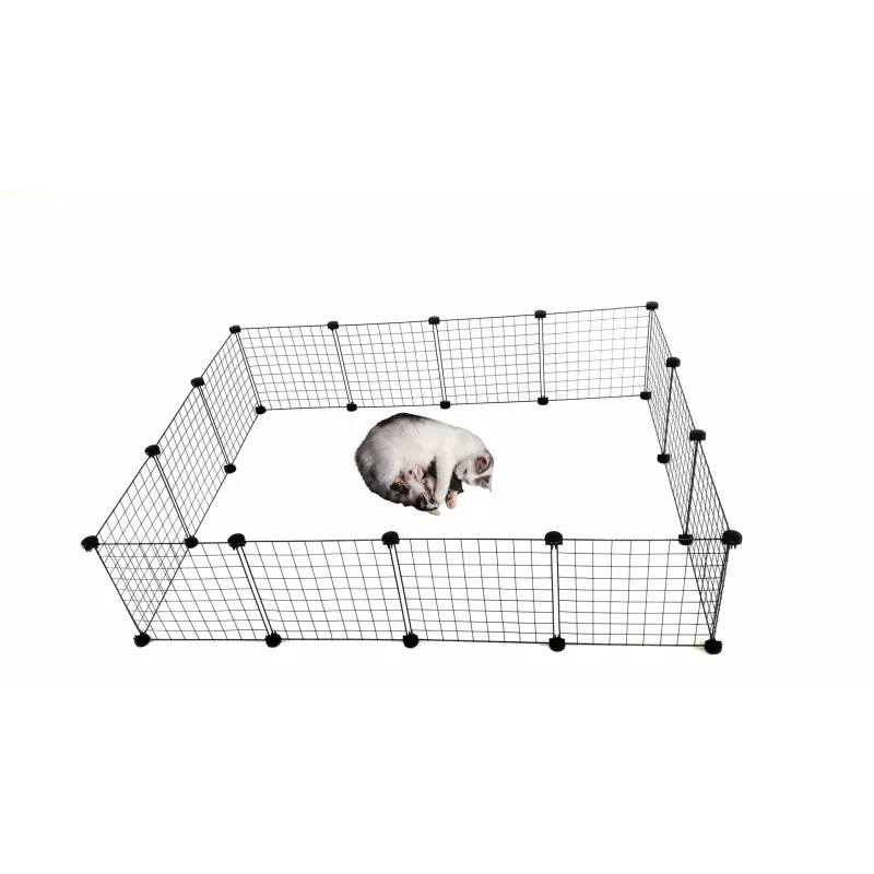 Parque modular para perros C&C 180x75 cm