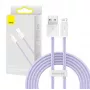 Cable Baseus Dynamic USB a Lightning, 2,4 A, 2 m (violeta)
