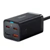 Cargador Baseus GaN3 Pro teléfono móvil tablet negro AC interior 15V 3A