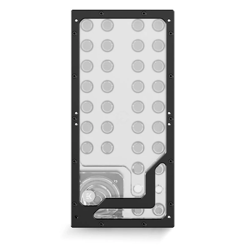 Placa distribuidora de bomba EK Water Blocks EK-QuantumX Loophole D5 PWM Negro Plexiglás