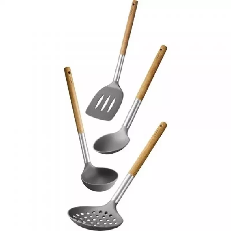 Set de utensilios de cocina Wood Lamart LT