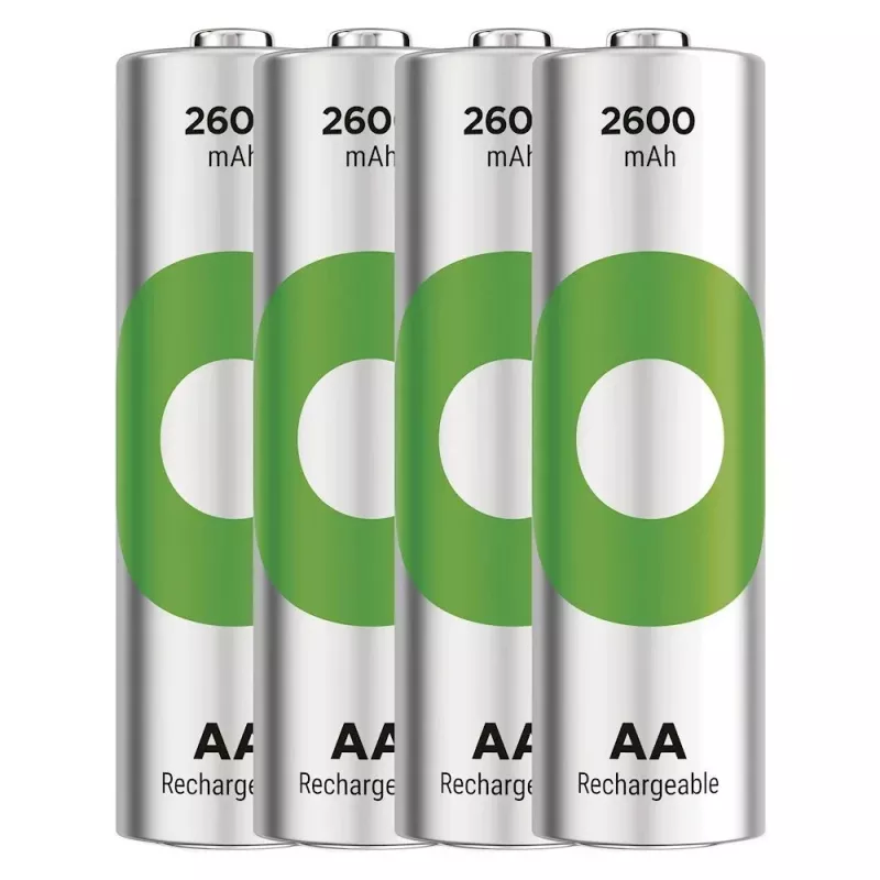 Pilas R6/AA NI-MH 2 600mAh Blíster 4 uds.