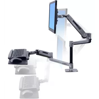ERGOTRON WorkFit-LX sistema de montaje de escritorio de pie/sentado