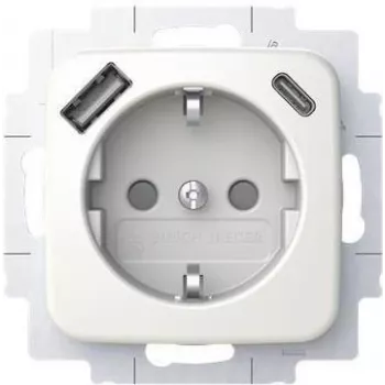 BUSCH JAEGER Toma SCHUKO USB-A+C 20 EUCB2USBAC-214 (2CKA002011A6296)