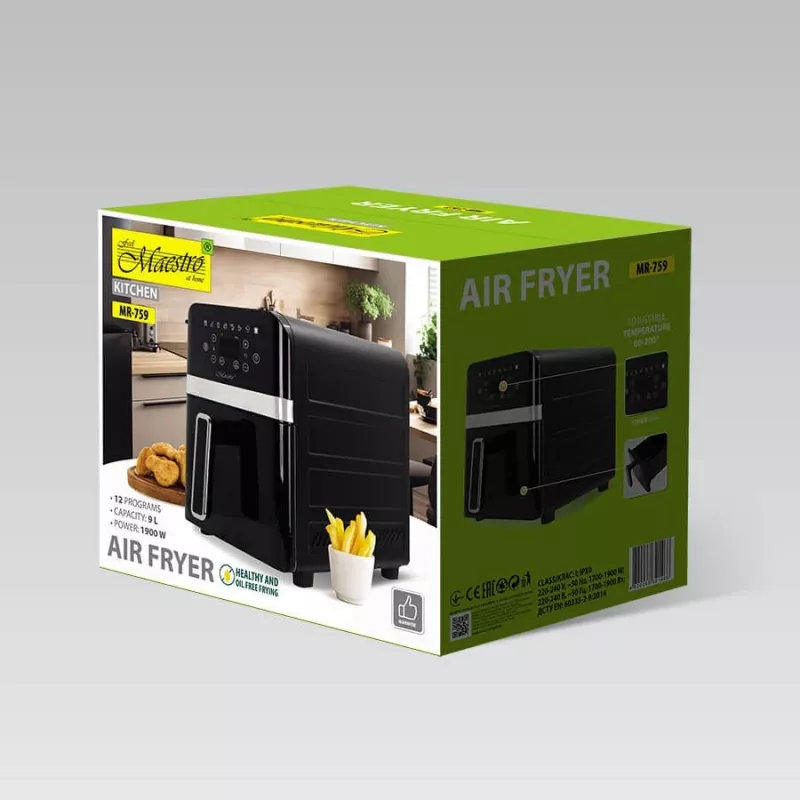 Freidora de aire MAESTRO MR-759 negra