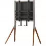 One for All Falcon Universal WM 7481 - Pie - para TV LCD / barra de sonido - Nogal, Antracita - Tamaño de pantalla: 81,3–177,8 cm (32–70