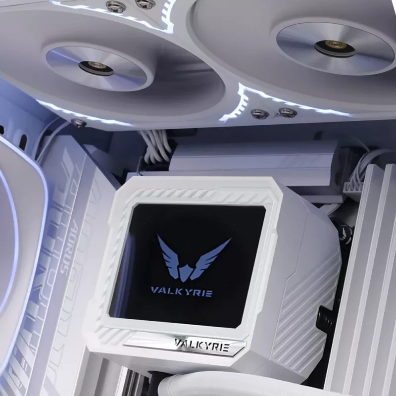 Refrigeración líquida para CPU Valkyrie VK-AIOV240W radiador de 240 mm con LCD