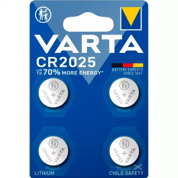 Pila desechable Varta 06025 101 404 CR2025 litio 20 mm