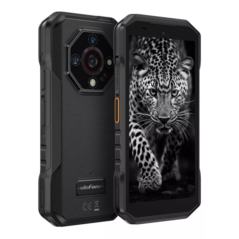 Ulefone Armor X32 UF-AX32/BK smartphone, 5,65 pulgadas, 6 GB RAM, 128 GB, Android 14, 5500 mAh, Future Black
