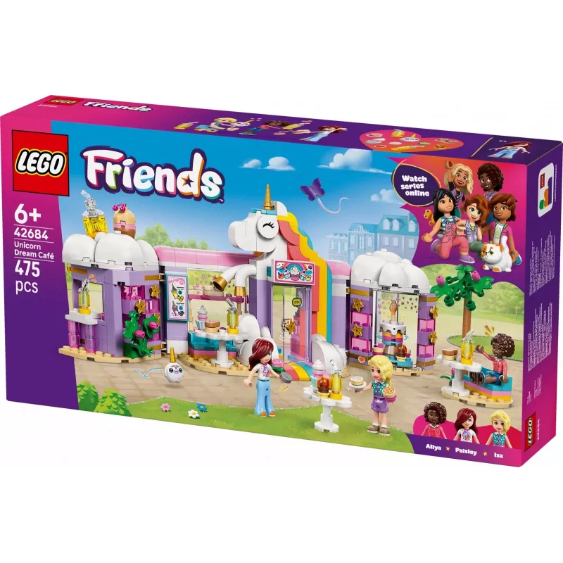 LEGO Friends 42684 Cafetería de ensueño del unicornio