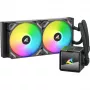 Refrigeración líquida para CPU Sharkoon S50 ARGB, negra