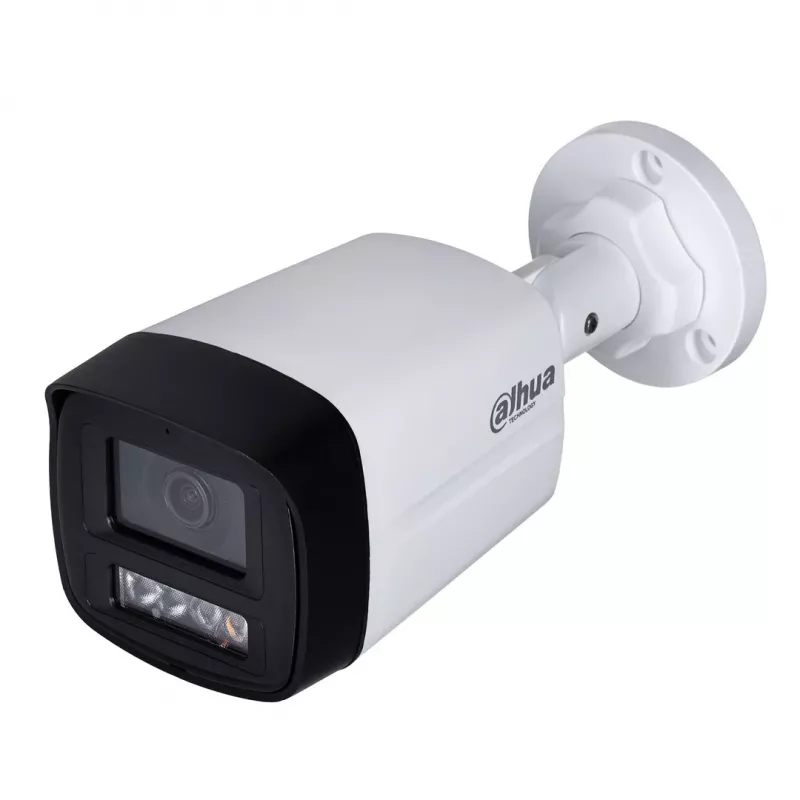 Cámara de red tipo bala fija Dahua Technology 4MP Entry Smart Dual Light