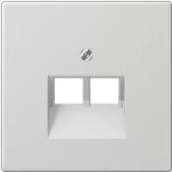 JUNG LS 969-2 UA LG - Gris - Termoplástico - convencional - JUNG - UAE 2 x 8 UPO - UAE 8-8 UPO - UAE 8-8 UPOK6E - UAE 8-8 UPOK6 - MK-POF-2UAE - RJ-45