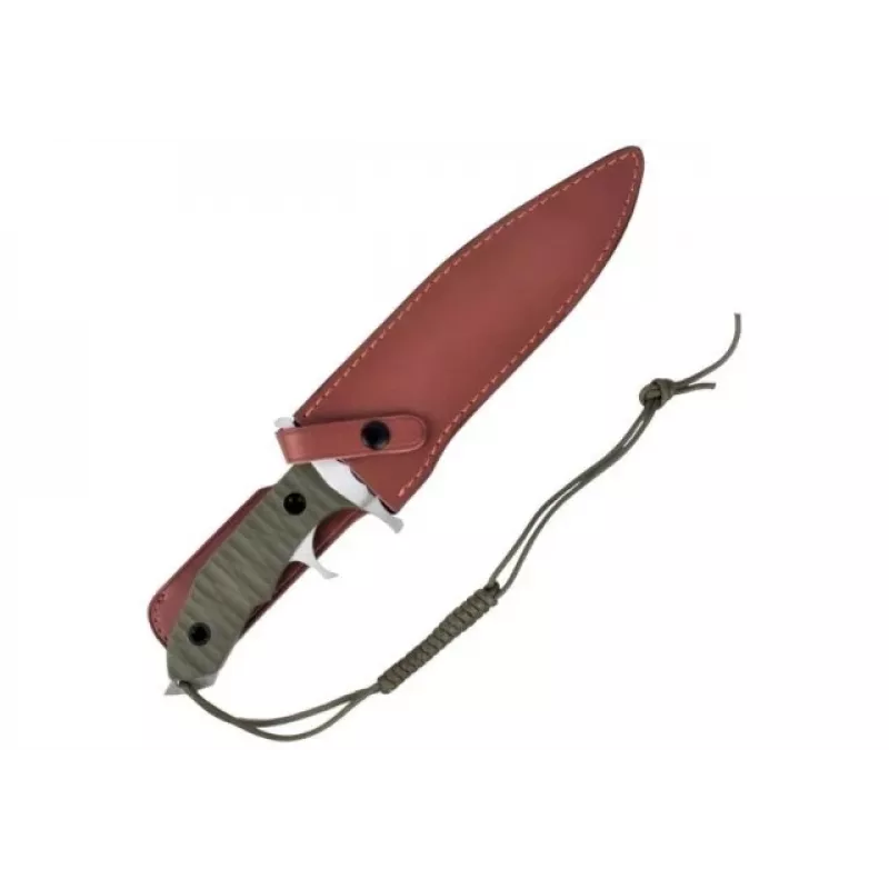 Cinema Classic Rambo V CC-H5 cuchillo con funda de cuero