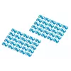 DIGITUS - Clips para cables con codificación por colores - para cables de parcheo - azul (paquete de 100) (A-CC-B)