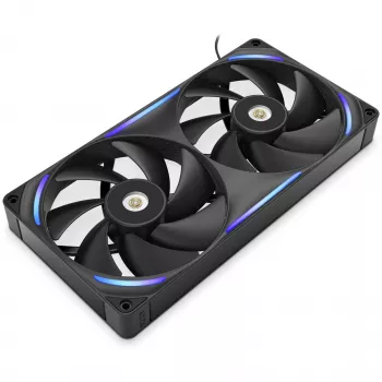 Ventilador de caja para PC NZXT F280X 140 mm negro, 1 ud., 280 × 140 × 30 mm