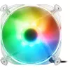Ventilador de caja SHARKOON SHARK Disc ARGB 120mm - Blanco