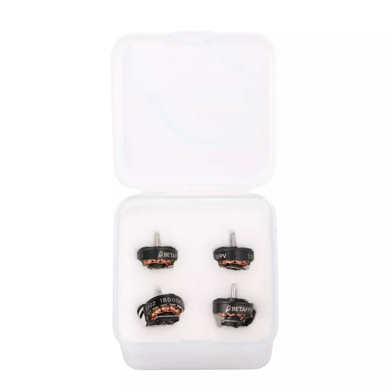 Set de motores brushless para dron BETAFPV 1102 18000KV, 4 unidades, longitud de estátor 45 mm