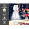 Lámpara de mesa recargable Beper P201UTP102, interruptor táctil, 2 W