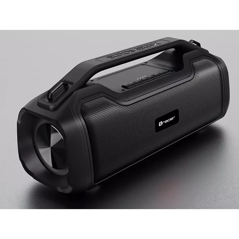 Altavoz portatil estereo TRACER BigBoy TWS Bluetooth 40 W RMS, Bluetooth 5.3, 12 h de bateria, negro