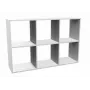 Estantería de salón Topeshop MALAX 2X3 BIEL