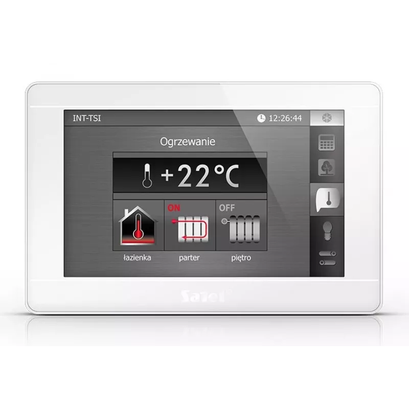 SATEL KEYPAD INT-TSI-W GRAPHIC 7 PULGADAS (BLANCO)