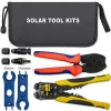 Set de herramientas solares Qoltec compatible con conectores MC4 | tenaza de engaste + pelacables automático