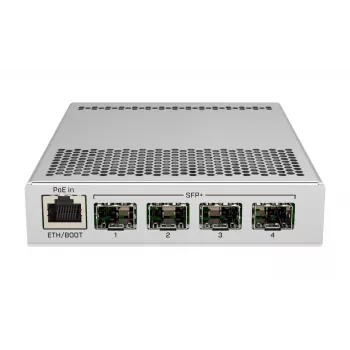MikroTik | Switch | CRS305-1G-4S+IN | gestionado por web | sobremesa | 1 Gbps (RJ-45) número de puertos 1 | número de puertos SFP+ 4