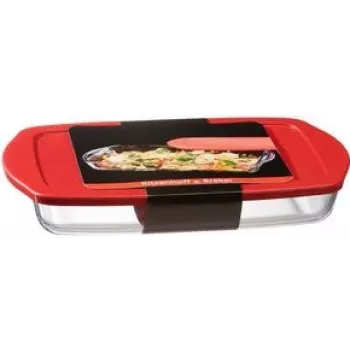 Fuente para horno Ritzenhoff & Breker 807264 rectangular de vidrio